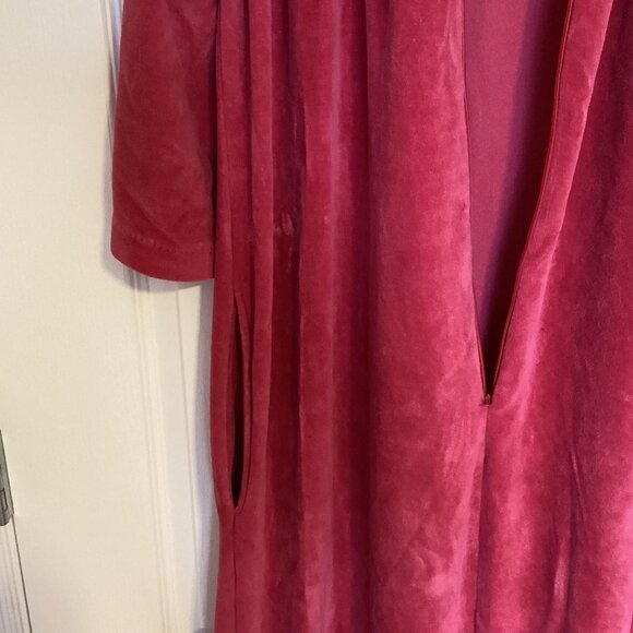Vintage Tricot Majestic Women's Housecoat Bathrobe Size SP Pink Robe Luxury - Picture 4 of 9